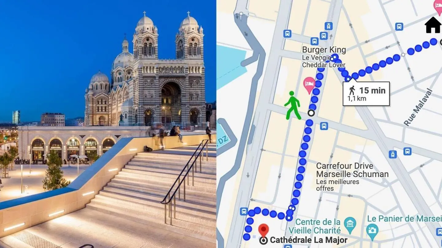 Apartment T4 Exceptionnel Vue Sur Mer A 5 Min A Pied Du Metro Marseille France